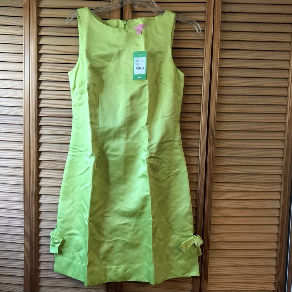 Lilly Pulitzer Rare Lime Green Vintage Dress